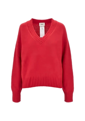 Weekend Max Mara V-neck knitted sweater - Red