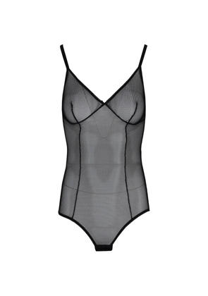 Laura Urbinati mesh-panelled bodysuit - Black