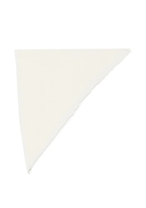 Faliero Sarti Adeli raw-edge scarf - Neutrals