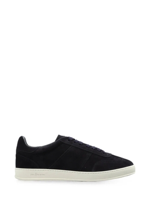 Kiton lace-up leather sneakers - Blue