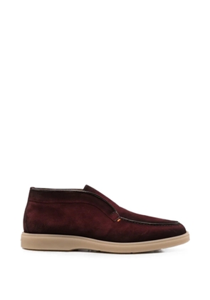 Santoni high-top loafers - Red