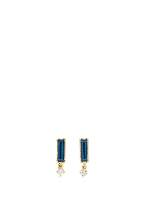 Jil Sander crystal-embellished handcrafted earrings - Gold