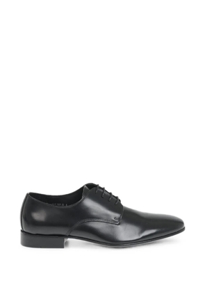 Corneliani brushed leather Derby shoes - Black