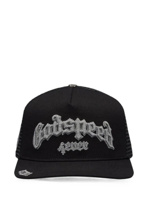 GODSPEED Forever embroidered trucker hat - Black