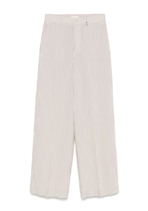 LIU JO striped trousers - Neutrals