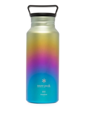 Snow Peak Aurora titanium rainbow 800ml bottle - Blue