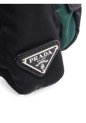 Prada Pre-Owned 2010s camouflage shoulder bag - Black
