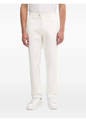 Aeronautica Militare logo-patch straight-leg trousers - White