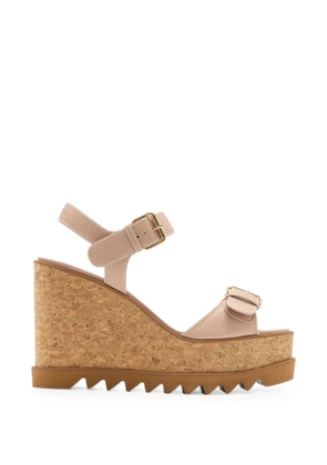 Stella McCartney Sneak-Elyse platform sandals - Neutrals
