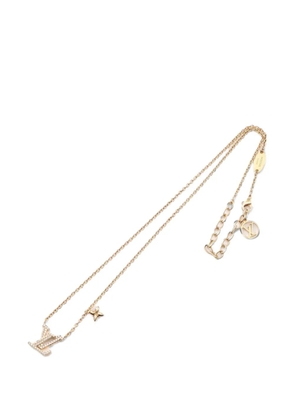 Louis Vuitton Pre-Owned 2024 LV-motif necklace - Gold