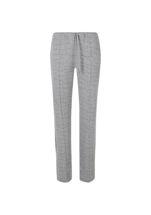 TOM FORD cashmere cotton croco jacquard jersey joggers - Grey