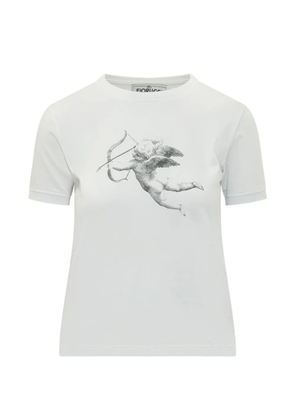 Fiorucci Cupid-print T-shirt - White