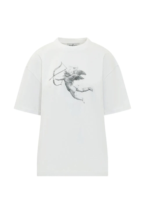Fiorucci Cupid-print T-shirt - White