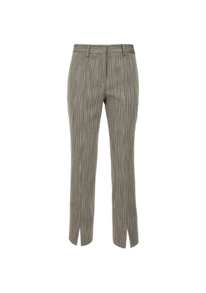 Paul Smith herringbone tailored trousers - Grey