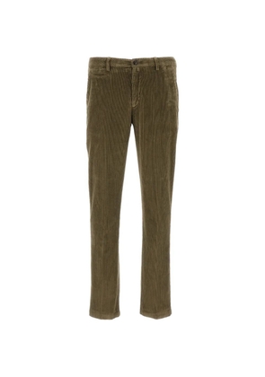 Briglia 1949 corduroy-effect trousers - Green