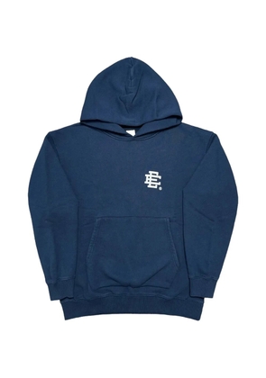 ERIC EMANUEL logo-print hoodie - Blue