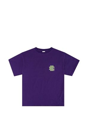 ERIC EMANUEL logo-print T-shirt - Purple