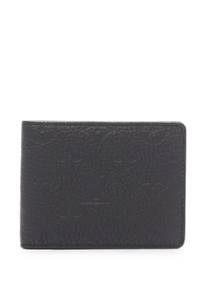 Louis Vuitton Pre-Owned 2021 Monogram Taurillon bi-fold wallet - Black
