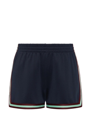 The Upside Cleopatra striped-trim shorts - Blue