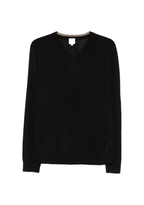 Paul Smith V-neck merino-wool sweater - Black