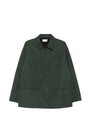 The Row Frank drawstring-waist flap-pocket jacket - Green