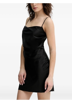Nanushka cowl-neck mini dress - Black