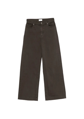 P.A.R.O.S.H. five-pocket wide-leg jeans - Brown