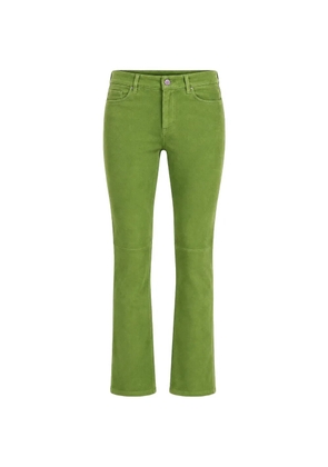 Stouls Dean suede trousers - Green