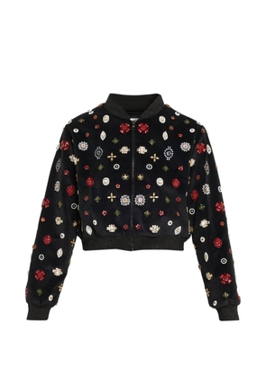 alice + olivia Jackie bomber jacket - Black