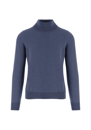 Tagliatore Miles high-neck wool sweater - Blue