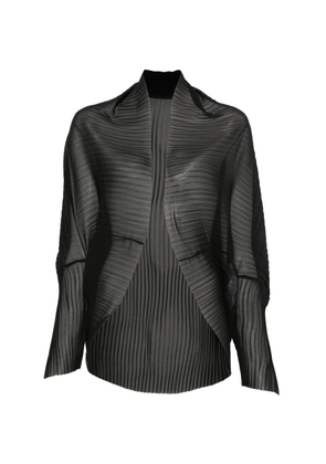 Max Mara Vesuvio pleated shrug - Black