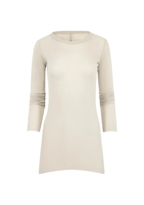 Rick Owens ribbed long-sleeve T-shirt - Neutrals