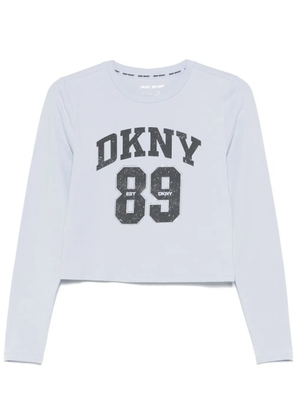 DKNY logo-print T-shirt - Blue