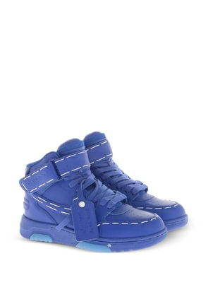 Off-White high-top Sartorial Stitching sneakers - Blue