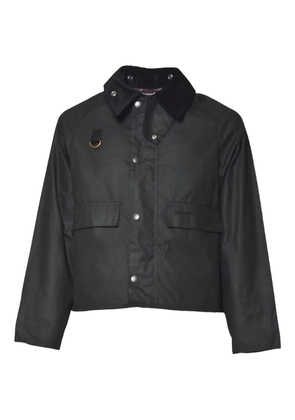 Barbour corduroy collar jacket - Black