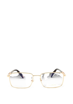 Chopard rectangle-frame glasses - Gold