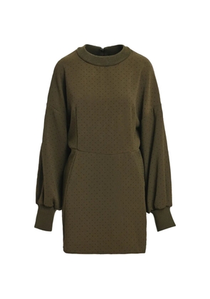 Essentiel Antwerp rhinestone-embellished mini dress - Green