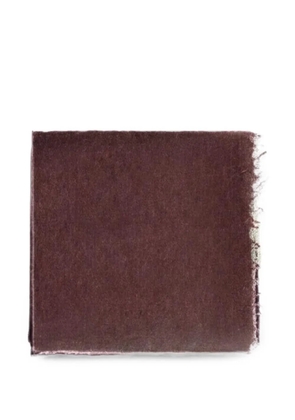 MIRROR IN THE SKY Soufflé cashmere scarf - Brown