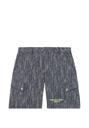 Off-White Switch Off shorts - Blue