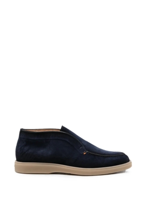 Santoni Detroit suede Desert boots - Blue