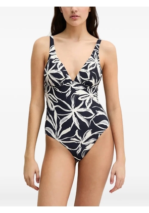 Marc O'Polo floral-print swimsuit - Black