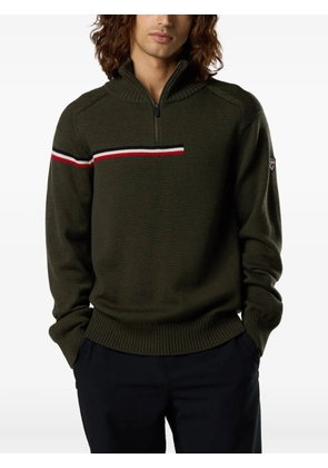 Rossignol half-zip wool sweater - Green