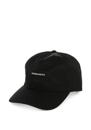 DSQUARED2 logo-plaque baseball cap - Black