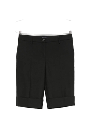 Moschino buttoned turn-up shorts - Black
