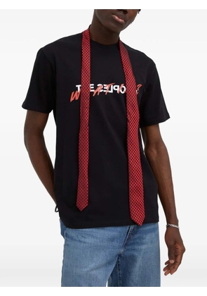 The Kooples logo-print T-shirt - Black