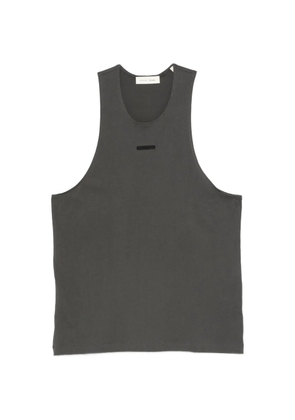 FEAR OF GOD ESSENTIALS Essential logo-patch tank top - Grey