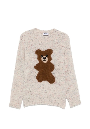 Moschino Teddy Bear wool sweater - Neutrals