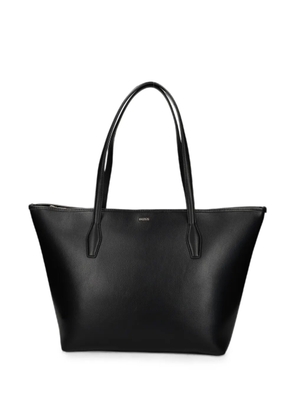 BOSS Sandy logo-plaque shoulder bag - Black