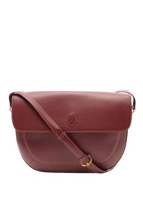 Cartier 1990-2000 Leather Must De Cartier crossbody bag - Red