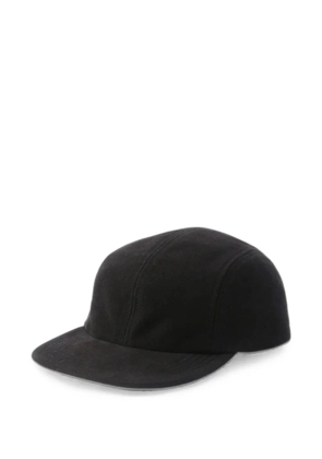 Nanamica velveteen four-panel cap - Black
